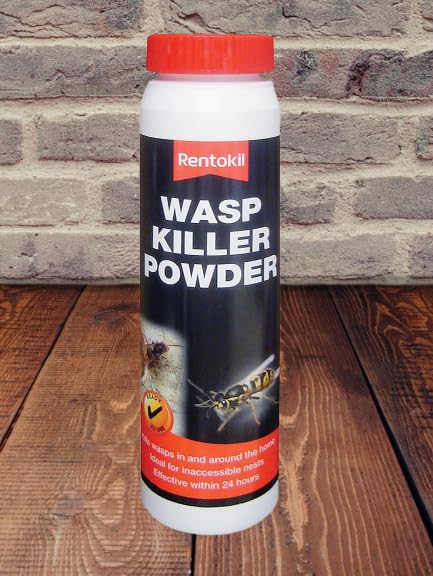 SK INFINITY | Rentokil Wasp Nest Killer Powder Wasps Nests in & Around The Home & Garden Fast Action in 24 Hours 150g (1 - Pack)
