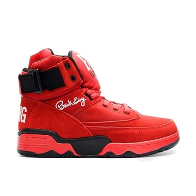 red patrick ewing shoes