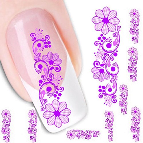 Sandistore Fashionable Water Transfer Slide Decal Sticker Nail (F1427)