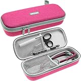 ButterFox Semi Hard Stethoscope Carry Case, fits 3M Littmann Stethoscope and Other Accessories - Available in Blue, Grey, Purple and Turquoise (Pink)