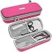 ButterFox Semi Hard Stethoscope Case for Classic III, Cardiology IV Diagnostic, Lightweight II S.E, and More Stethoscopes with Pocket for Nurse Accessories (Pink)