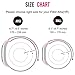 Oitom for Fitbit Alta HR Accessory Band and for Fitbit alta Band, (2 Size) Large 6.7