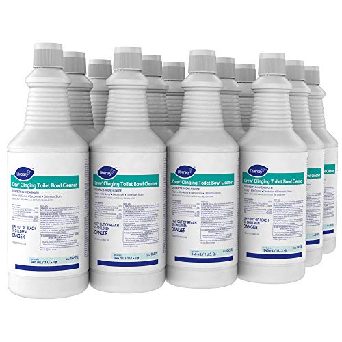 Diversey Crew 04578 Clinging Toilet Bowl Cleaner, 12 x 32 oz./946 mL Squeeze Bottles (Pack of 12) (Best Medical Tourism Companies)