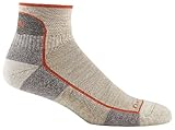 Darn Tough Vermont Men's Merino Wool 1/4 Cushion Socks, Oatmeal, Medium