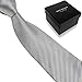 Men’s Ties by Alex Palaus Collection - Premium Designer Necktie for Men with Tie Storage Box - Perfect Mens Gift (Desmond Basic Stripe)