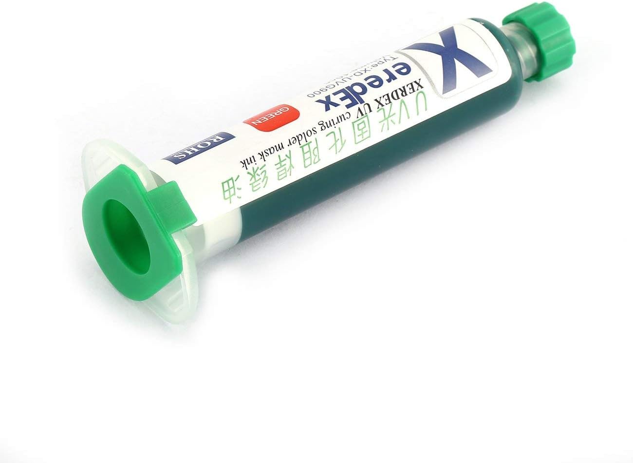 Elviray 10ML UV Solder Mask BGA PCB Paint Prevent Soldering Paste Flux Corrosive Curing Solder Protective Mask Ink