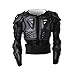 Goldfox Men's Motorbike Motorcycle Protective Body Armour Armor Jacket Guard Bike Bicycle Cycling Riding Biker Motocross Gear Black (Large)
