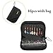 PLUSINNO Fishing Lures Spinner baits for Bass - 16/32 pcs Spinner Lures Kit with Portable Carry Bag, Hard Metal Spinner Baits for Trout