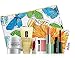 Clinique 7-Piece Makeup Skincare Gift Set Blue Butterfly Bag (Cool)