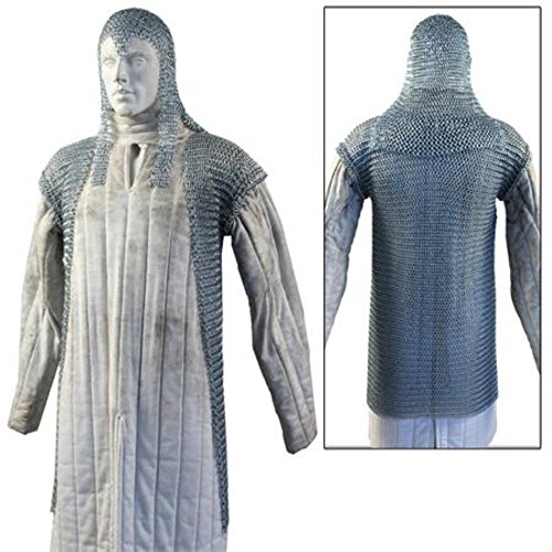 Knight's Medieval Chainmail Hood and Vest