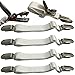 Pack of 4 Bed Sheet Straps Suspenders White Adjustable Mattress Cover Band Grippers Clips Fasteners Suspenders Heavy Duty