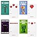 Hallmark Minecraft Valentines Day Cards for Kids (32 Valentine Cards, 35 Stickers, 1 Teacher Card)
