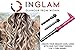 3 in 1 Curl Barrel Curling Kit | Diamond Ceramic Interchangeable Curling Iron | Beachy Waves Wand | Incl Pouch, Heat Resistant Glove | Dual Voltage 120V & 220V – by InGlam Hair Tools (Hot Pink)thumb 3