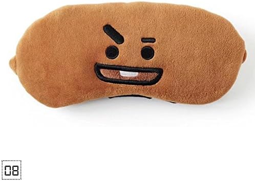 FaLaidi Kpop BTS BT21 Bangtan Boys Eye Mask for Sleeping Jimin Chimmy RJ Cooky