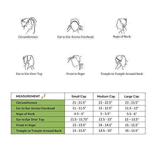 Bella Hair Breathable Lace Front Wig Cap for Making Wigs with Adjustable Straps and Combs Swiss Lace Black Large Size