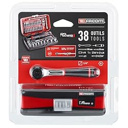 FACOM 1/4” Socket Set, 38 pcs, Nano