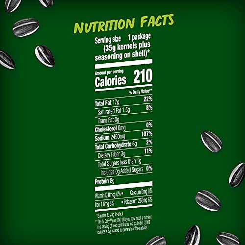 BIGS SUNFLOWER SEEDS SLAMMER, VLASIC DILL PICKLE FLAVOR, 2.75 OZ.