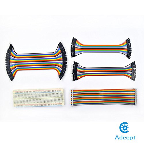 Adeept RFID Starter Kit for Raspberry Pi 3, 2 Model B/B+, Stepper Motor, ADXL345, 40-pin GPIO Extension Board, Breadboard, with C and Python Code, Learning Kit with Guidebook(PDF)