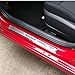 Weigesi Car Stainless Steel Door Sill Scuff Plate for Hyundai KONA 2018-2019