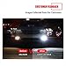 LASFIT 5202/PSX24W/5200/5201/9009 LED Fog Light Bulbs-Flip COB Chips LED Conversion Kits-60W 7600LM 6000K-（Pack of 2）