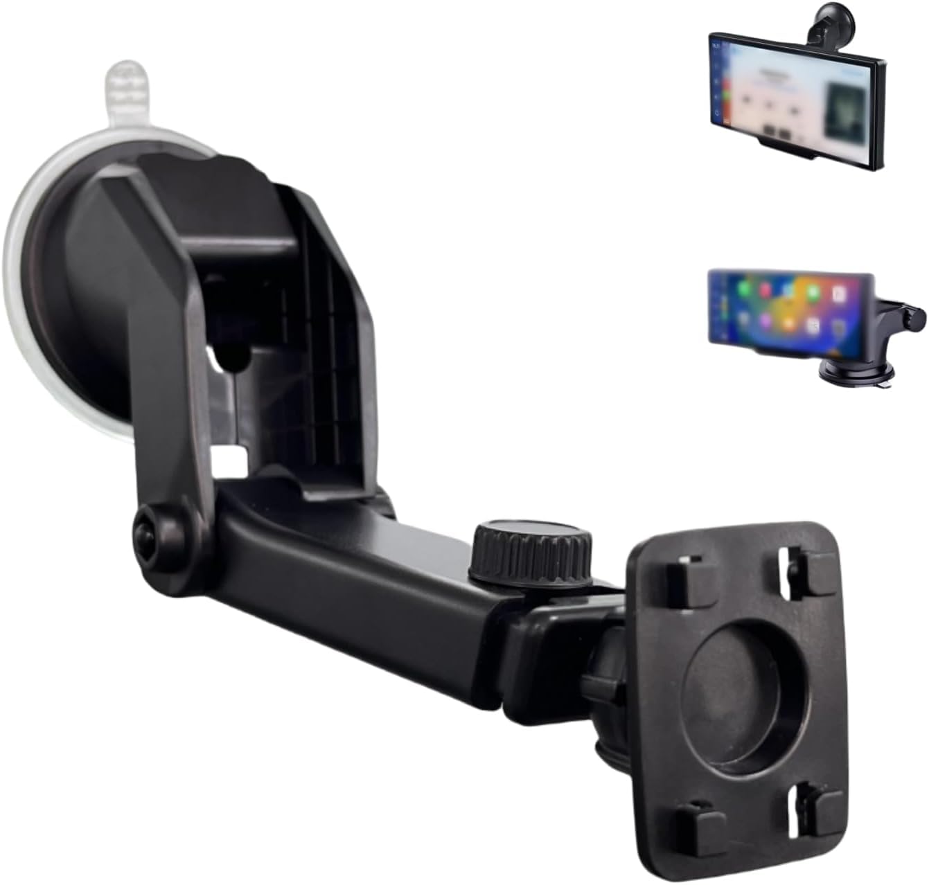 【Hieha】 2025 Wireless Portable Carplay and Android Auto, Carplay Screen for Car with Mirror Link/AUX/FM,7