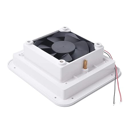 Everpert Ventilación lateral 12V Ventilación de refrigerador con ...
