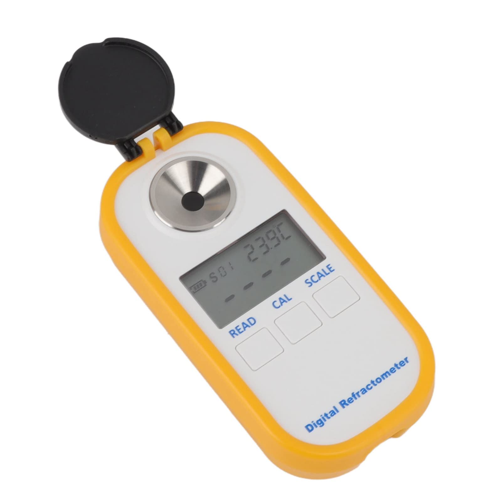 Digital Brix Refractometer, 0‑80% Brix Meter Refractometer Digital Handheld Refractometer Spirit Wine Concentration Meter Tester
