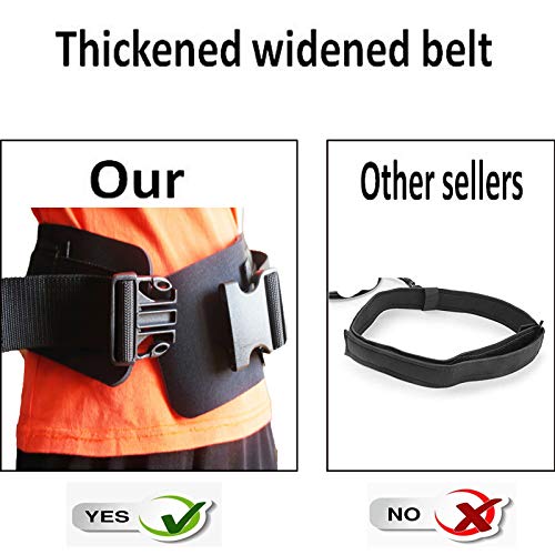 image for Pmsanzay Premium Stationary Swim Bungee Training Belt/Swim Sports Resi