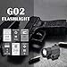 TrustFire G02 LED Tactical stund Gun Flashlight 2-Mode 600LM Pistol Handgun Torch Light