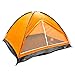 Milestone Dome Tent with Carry Bag (4 Person), Orange