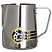SMART PITCHER Espresso Coffee Milk Frothing Pitcher With Built-In Thermometer, Stainless Steel (32 oz)