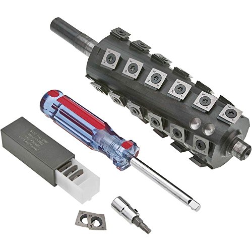 Byrd Tool 6 Inch Shelix Cutterhead for Powermatic Grizzly Delta 6