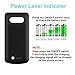 Note 5 Battery Case, Maxdara 4200 Mah External Backup Battery Charger Cover Case for Samsung Galaxy Note 5 Rechargeable Power Bank Case - (Black)