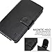 Galaxy Note Edge Case, Note Edge Case, Style4U Premium PU Leather Stand Wallet Case with ID Credit Card/Cash Slots for Samsung Galaxy Note Edge+ 1 Stylus [Black]
