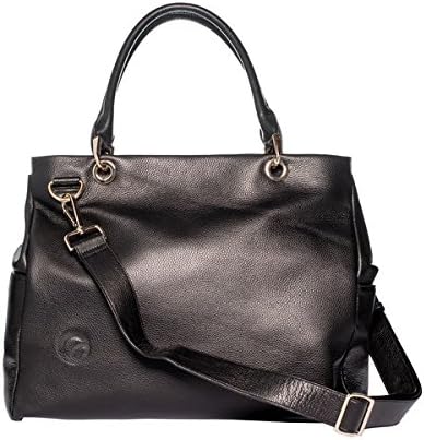 Oemi Baby Parkside Diaper Bag in Black
