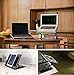 A-STAND Portable Laptop Computer Standing Desk and Tablet Holder Stand Case with 20 Adjustability Settings Blackthumb 4
