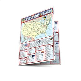 America The 50 States (Quickstudy Reference Guides - Academic), by Inc. BarCharts