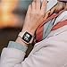SWEES Leather Bands Compatible with Fitbit Versa, Slim Thin Genuine Leather Replacement Strap for Versa Women (5.5