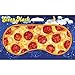 Pepperoni Pizza Design Novelty Sleeping Mask for Travel or Home
