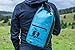 Dry Bag - Waterproof Bag - Outdoors Sack Keeps your Gear Safe and Dry for Hiking, Camping, Kayaking, Canoeing, Rafting, Swimming, Beach, Boating with Blue Silicone Bracelet by IvoDry