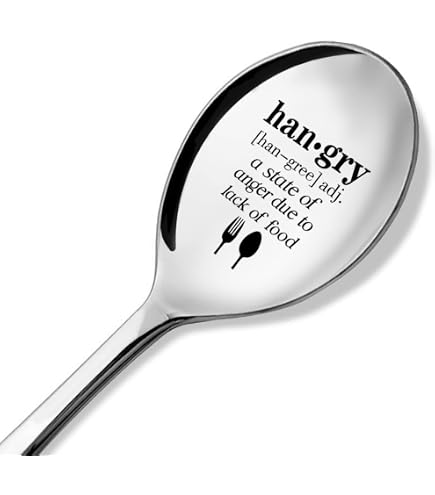 Funny Middle Finger Flower Engraved Spoon - Novelty Stainless Steel Gift For Pranksters