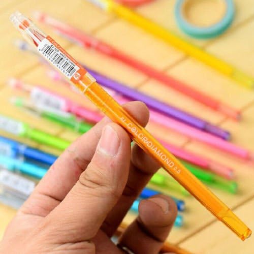 12pcs/lot diamond 12 colors gel pen Novelty Pen student pens office supplies