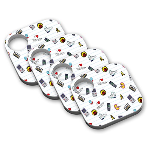MightySkins Skin Compatible with Beats by Dr. Dre Pill Plus - Love The 90s | Pr…
