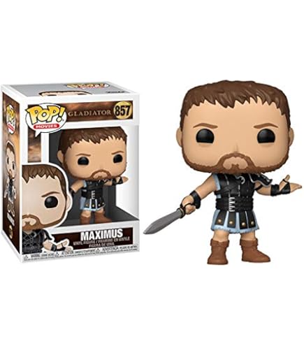 Amazon.com: Funko Gladiator + Pop Protector: Pop! Movies Vinyl