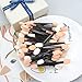 Kicosy Disposable Makeup Applicators Eyeshadow Applicators Disposable Mascara Wands Lip Brushes Dual Sided Eyeliner Makeup Brushes Make Up Brushes Applicators Brush Kit 200 Pieces