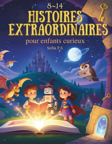Histoires extraordinaires pour enfants curieux: Contes magiques et aventures fantastiques pour les enfants de 8 à 14 ans – dragons, châteaux, mystères et imagination sans limite !
