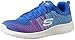 Skechers Sport Women's Burst Ellipse Fashion Sneaker,Blue/Hot Pink,7 M US