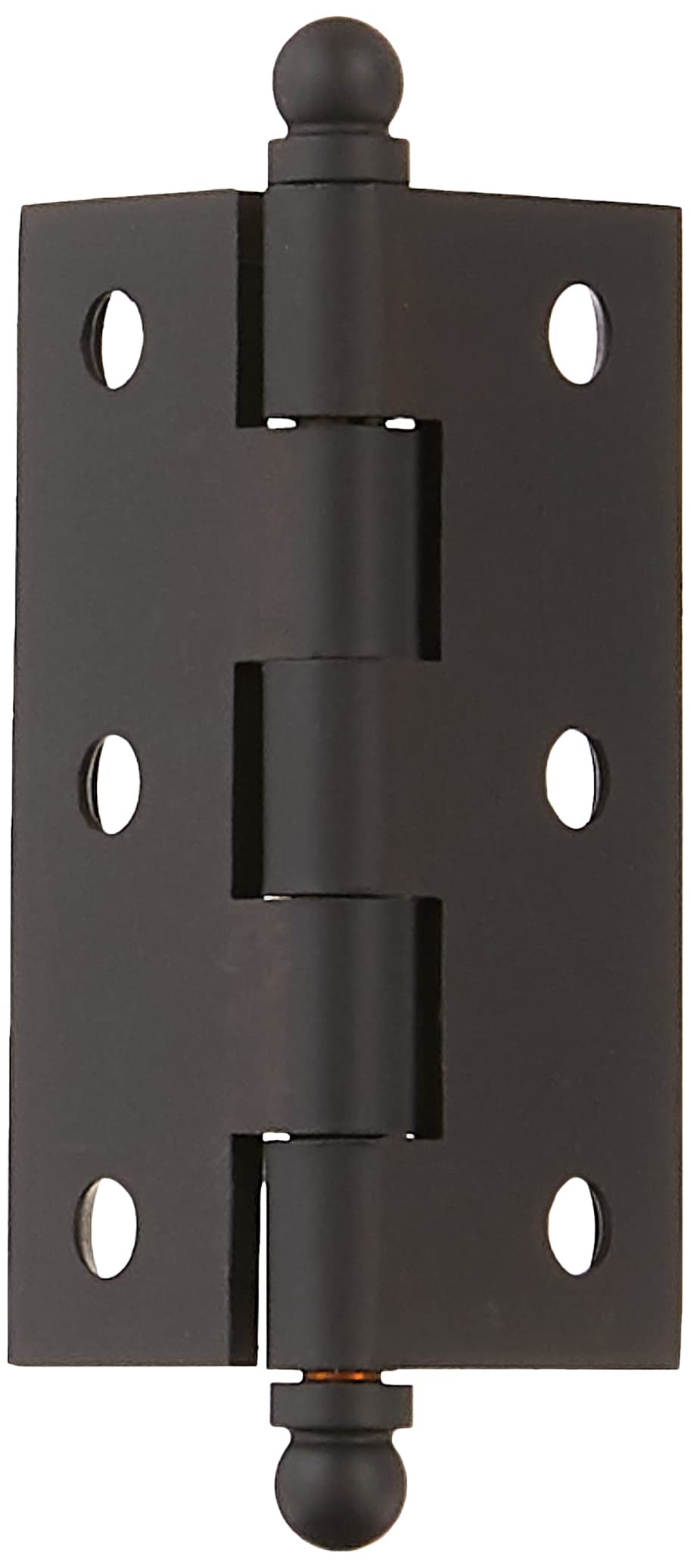 IDH by St. Simons 82015-10B Professional Grade Quality Solid Brass 2" x 1-1/2" Cabinet Hinges (Pair), 1-1/2-Inch, Oil-Rubbed Bronze