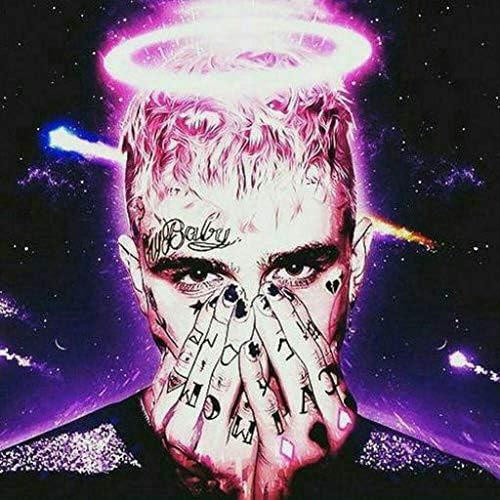United Mart Poster Lil peep Rapper, Singer Album Cover Poster 12x18 Inch Rolled Poster