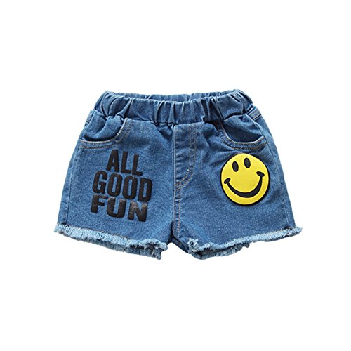 Cutelove Boys Baby Girls Fashion Elastic Smile Pocket Jean Pants Shorts Cutelove Boys Baby Girls Fashion Elastic Smile Pocket Jean Pants Shorts